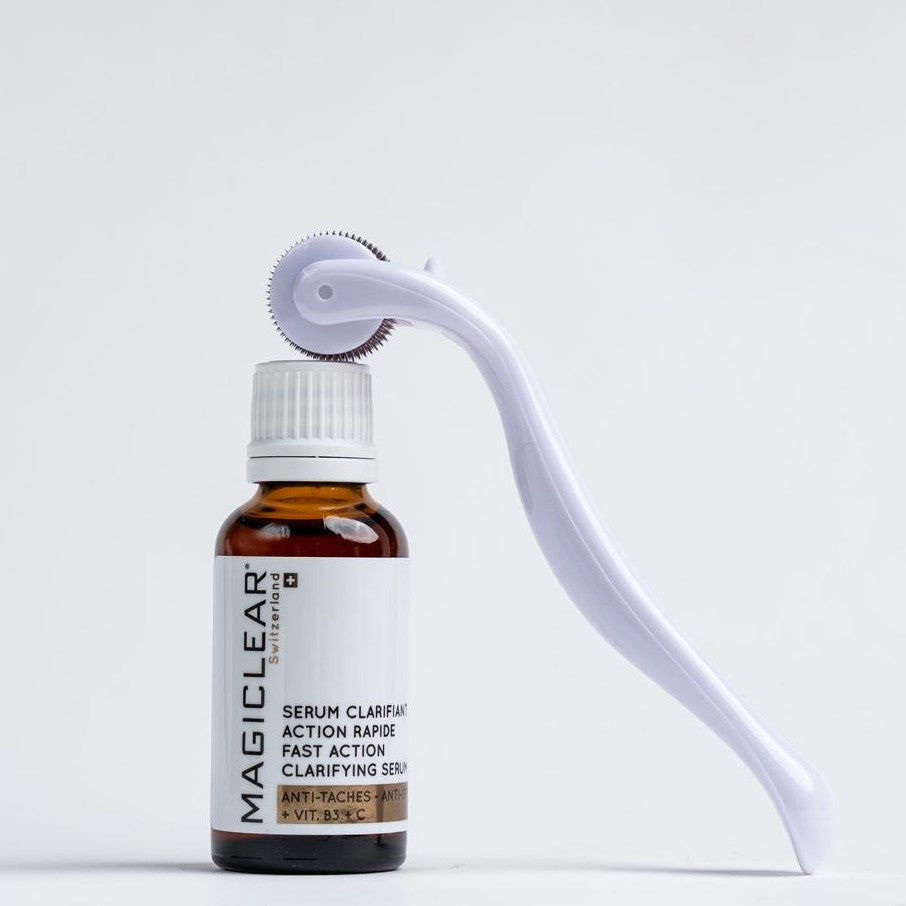 MESOCLEAR - Mesotherapy Roller + Fast Action Clarifying Serum